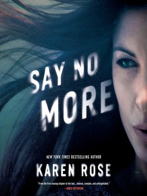 cover image of Say No More